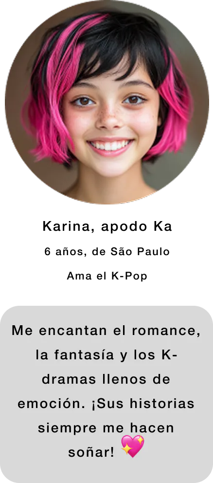 Perfil de Karina en la investigación sintética